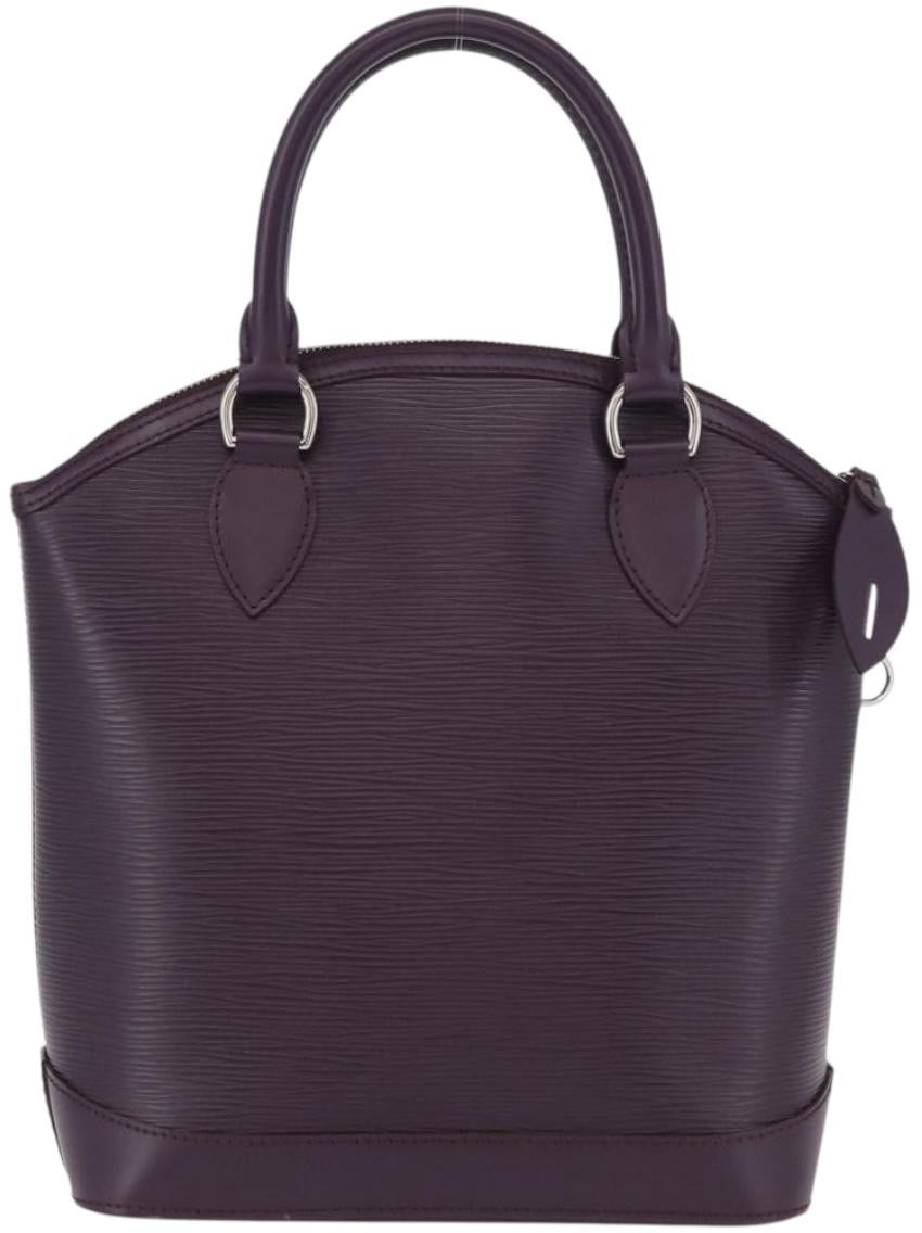 Louis Vuitton Louis Vuitton Lockit Handbag Epi Leather PM Paars