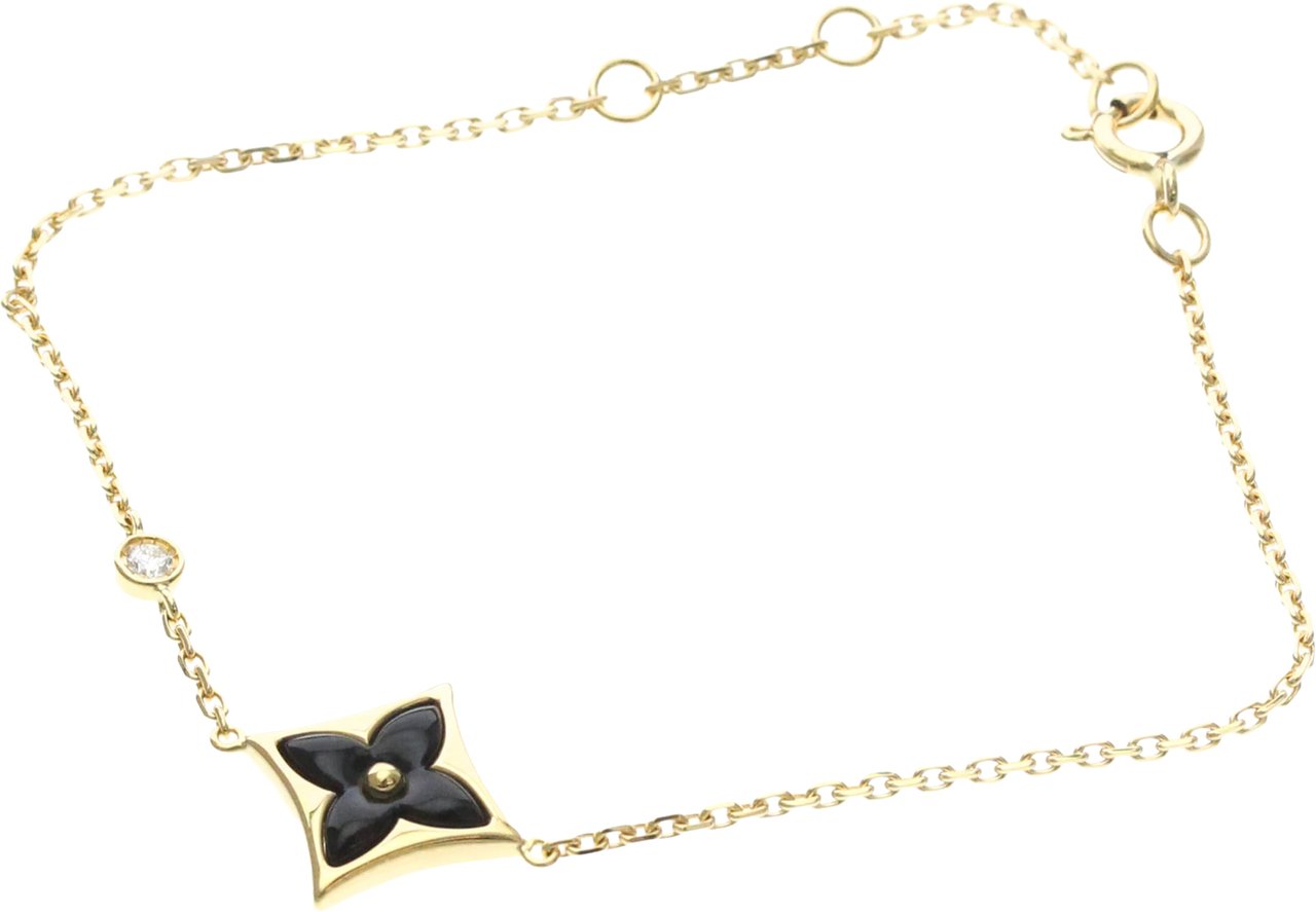 Louis Vuitton Star Blossom Bracelet 18K Rose Gold with Diamonds Goud