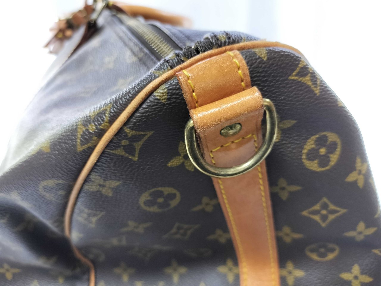 Louis Vuitton Keepall Bandouliere Monogram Canvas 55 Bruin
