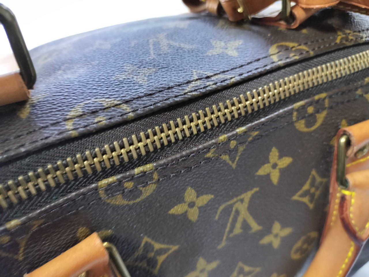 Louis Vuitton Keepall Bandouliere Monogram Canvas 55 Bruin