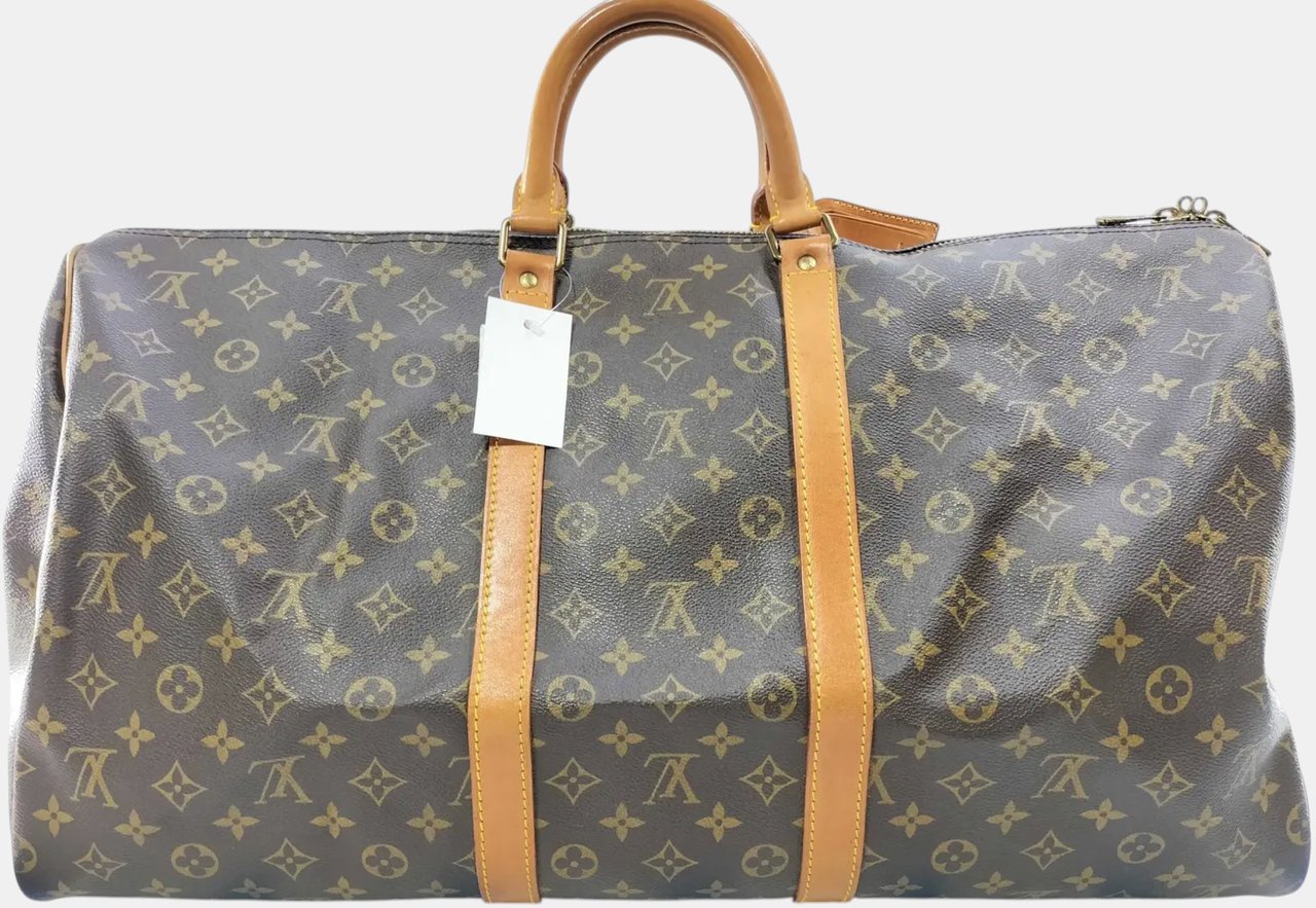Louis Vuitton Keepall Bandouliere Monogram Canvas 55 Bruin
