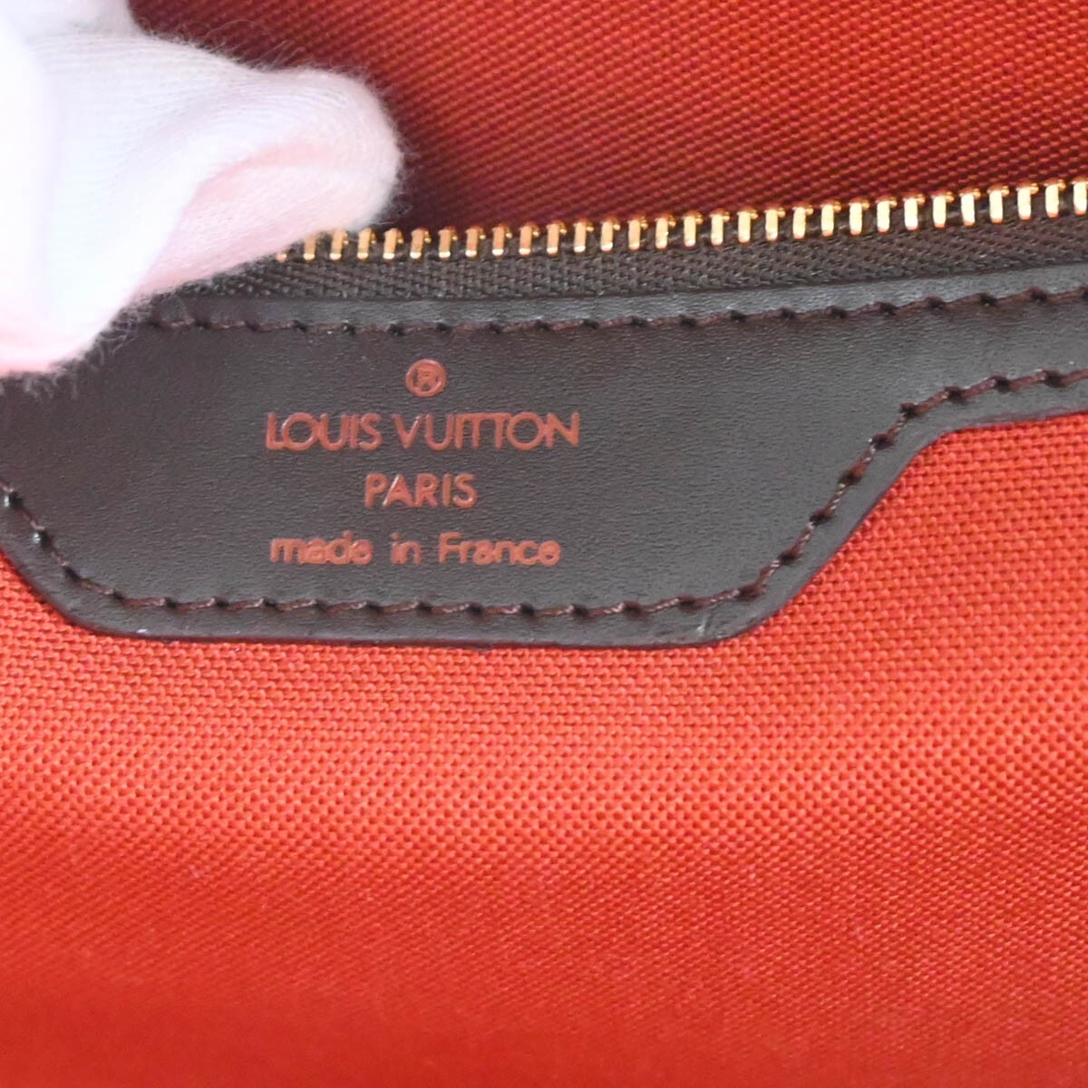 Louis Vuitton Louis Vuitton Nolita Satchel Damier Bruin