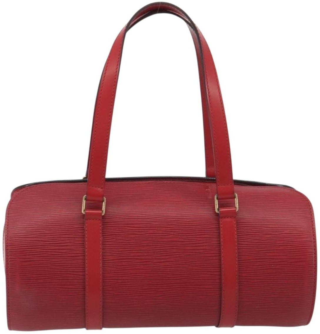 Louis Vuitton Soufflot Epi Leather Rood