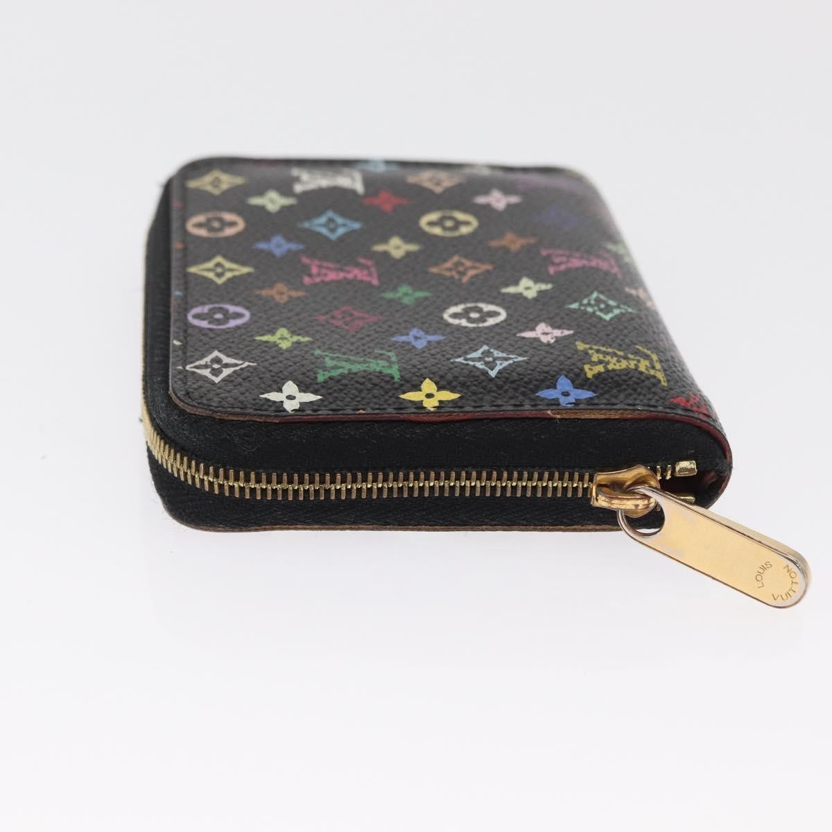 Louis Vuitton Louis Vuitton Porte-Monnaie Zippy Wallet Monogram Multicolor Zwart