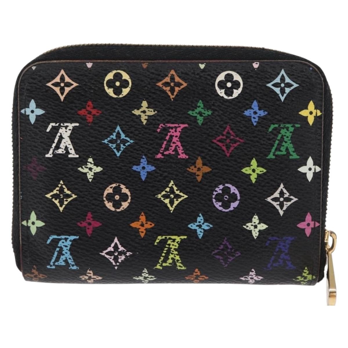 Louis Vuitton Louis Vuitton Porte-Monnaie Zippy Wallet Monogram Multicolor Zwart