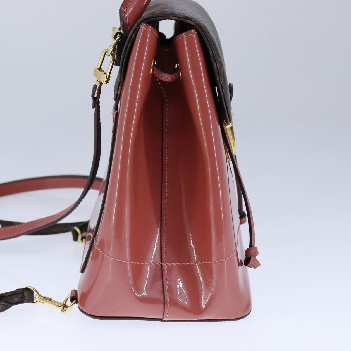 Louis Vuitton Louis Vuitton Hot Springs Backpack Monogram Vernis Roze