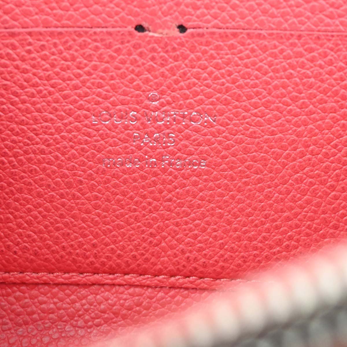 Louis Vuitton Portefeuille zippy Monogramme Empreinte Monogramme Empreinte Rood