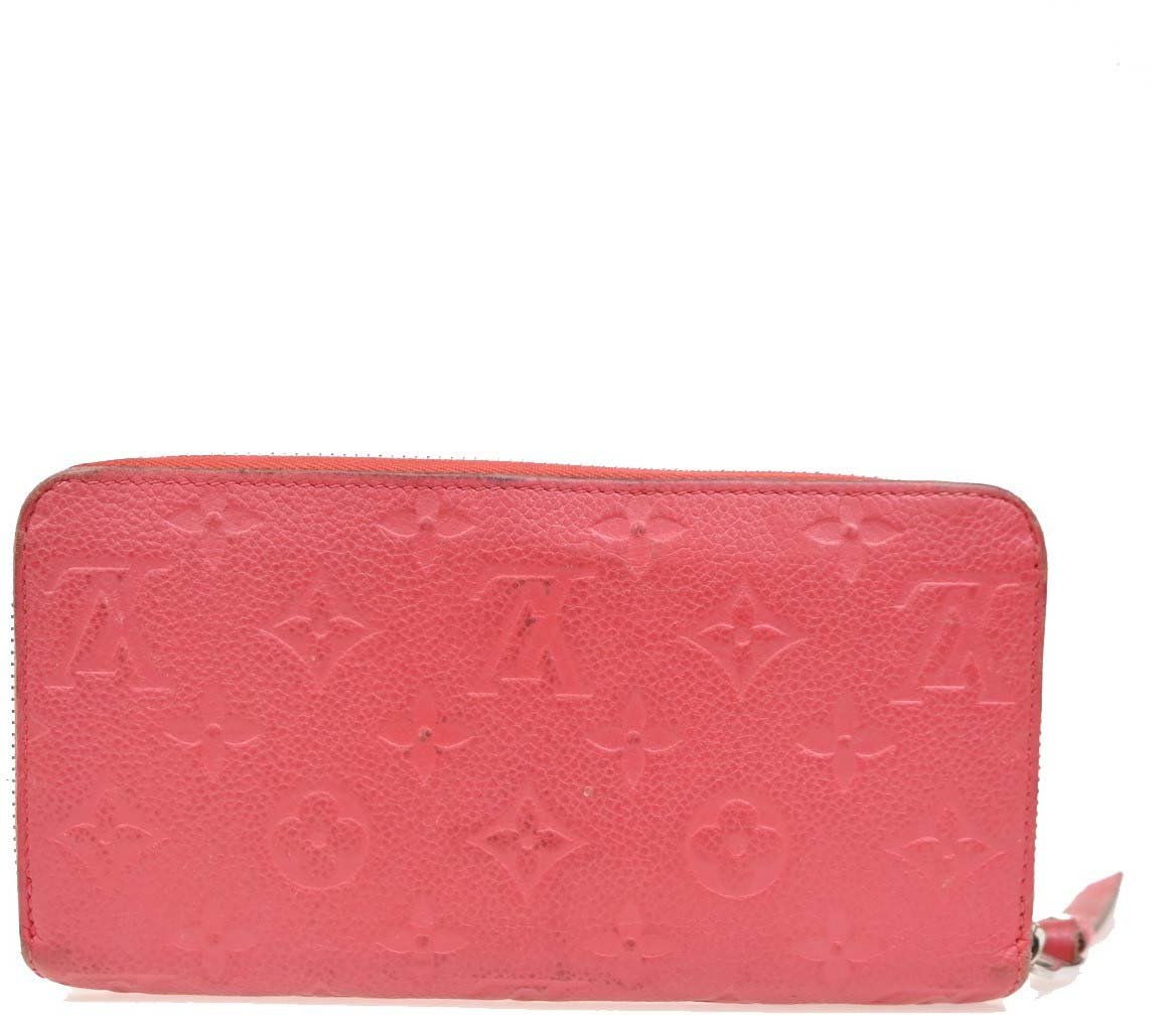 Louis Vuitton Portefeuille zippy Monogramme Empreinte Monogramme Empreinte Rood