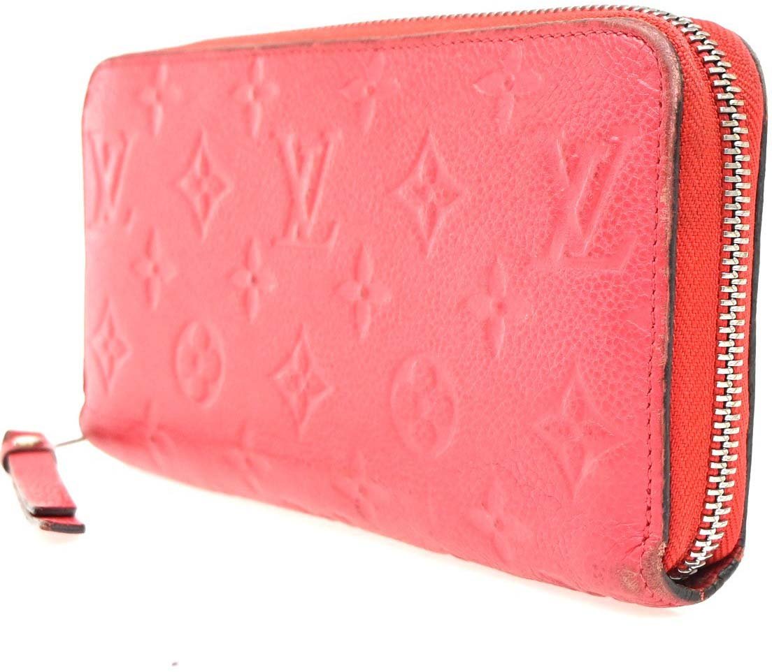 Louis Vuitton Portefeuille zippy Monogramme Empreinte Monogramme Empreinte Rood