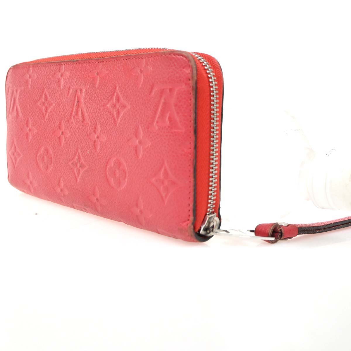 Louis Vuitton Portefeuille zippy Monogramme Empreinte Monogramme Empreinte Rood