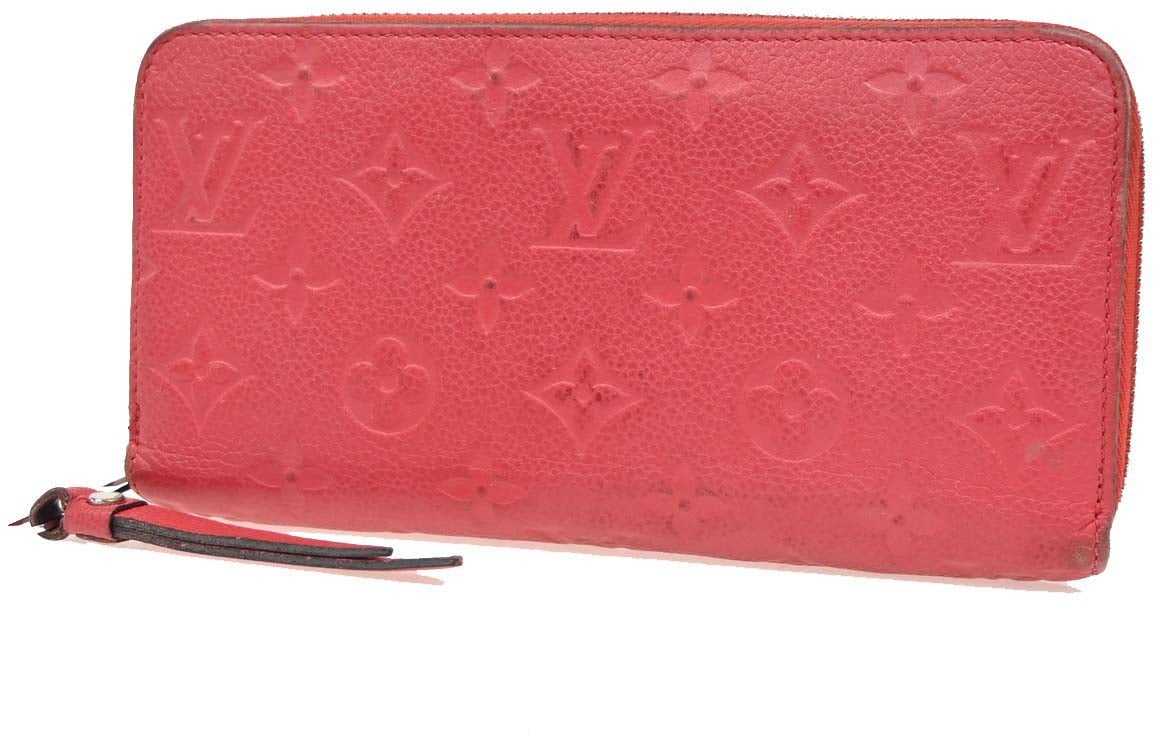 Louis Vuitton Portefeuille zippy Monogramme Empreinte Monogramme Empreinte Rood