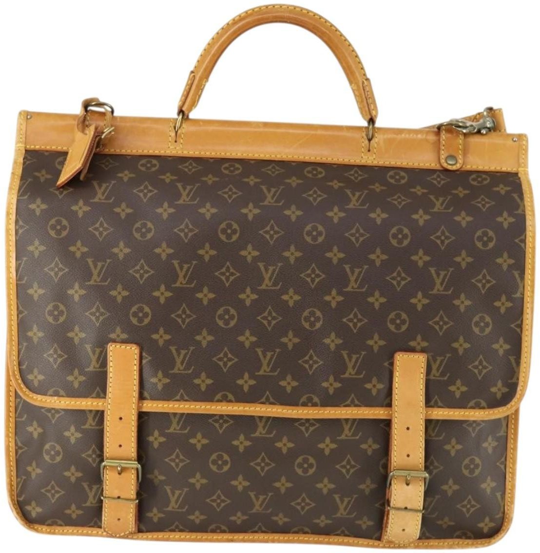 Louis Vuitton Louis Vuitton Sac Chasse Hunting Bag Monogram Canvas Bruin