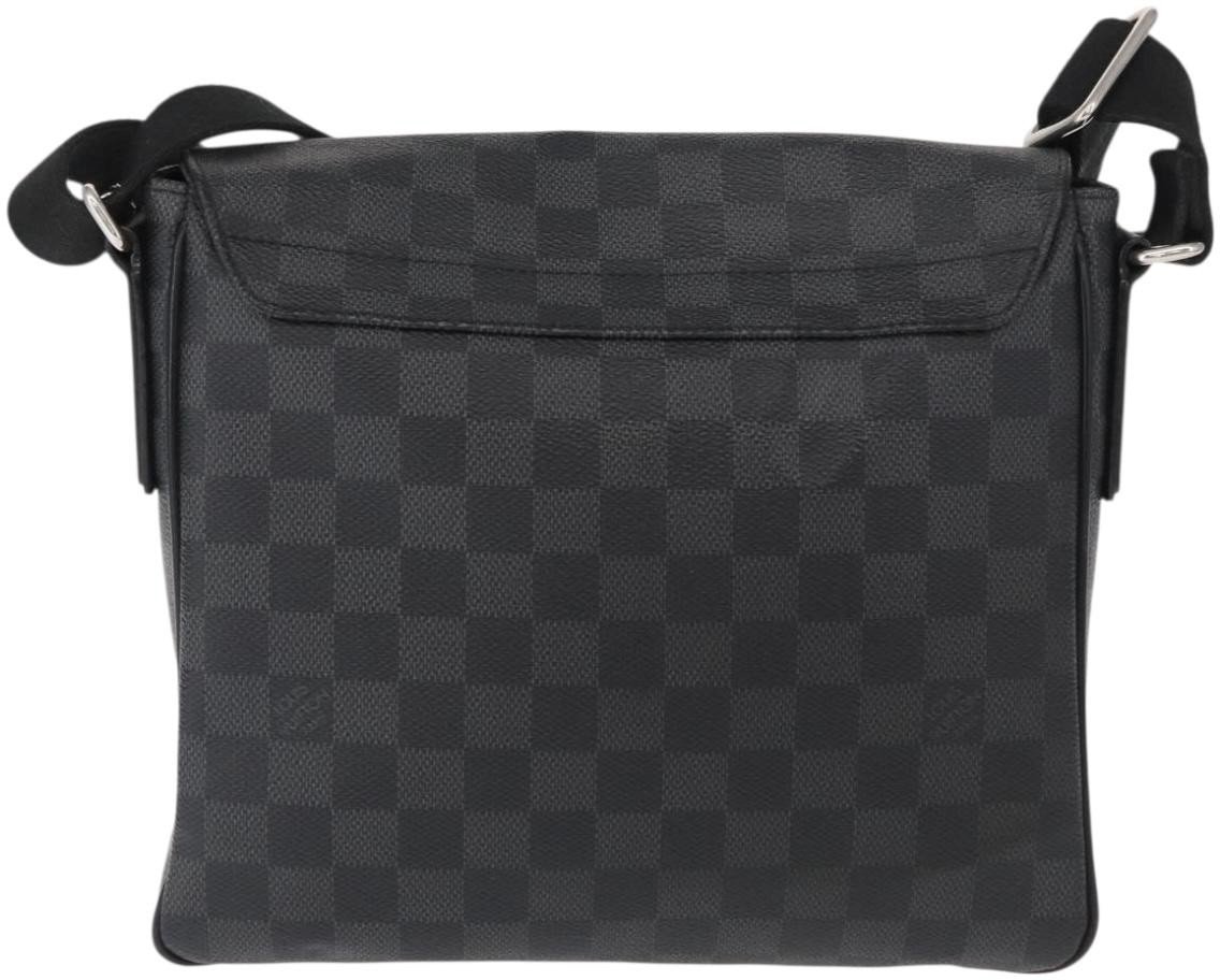 Louis Vuitton Louis Vuitton District Messenger Bag Damier Graphite PM Grijs