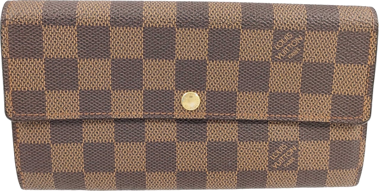 Louis Vuitton Zippy wallet vertical Damier Graphite Bruin