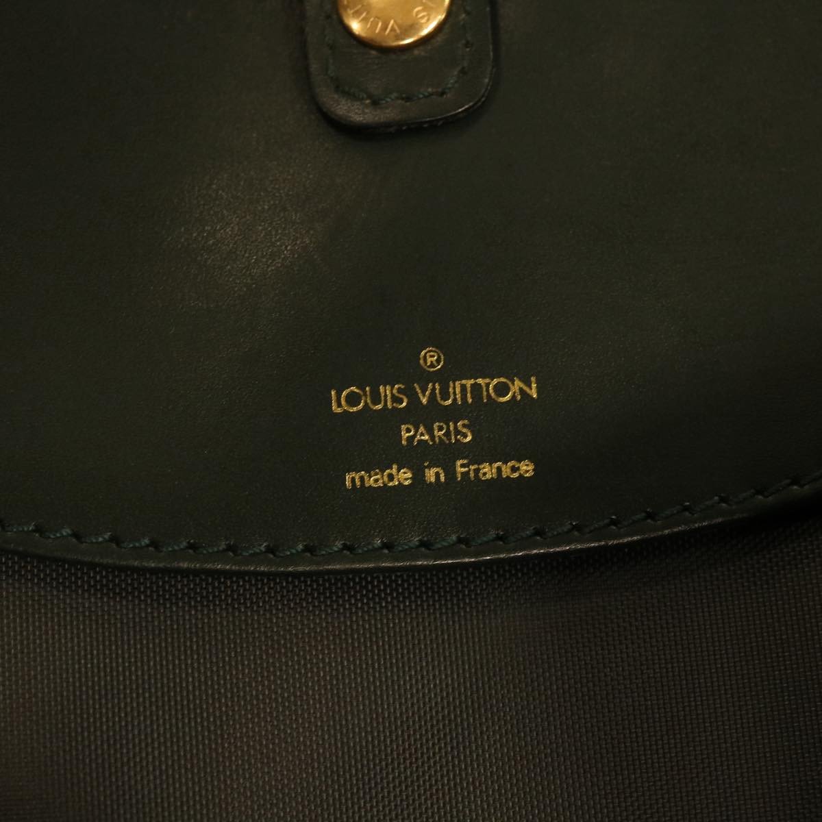 Louis Vuitton Vintage Garment Cover Monogram Canvas Groen