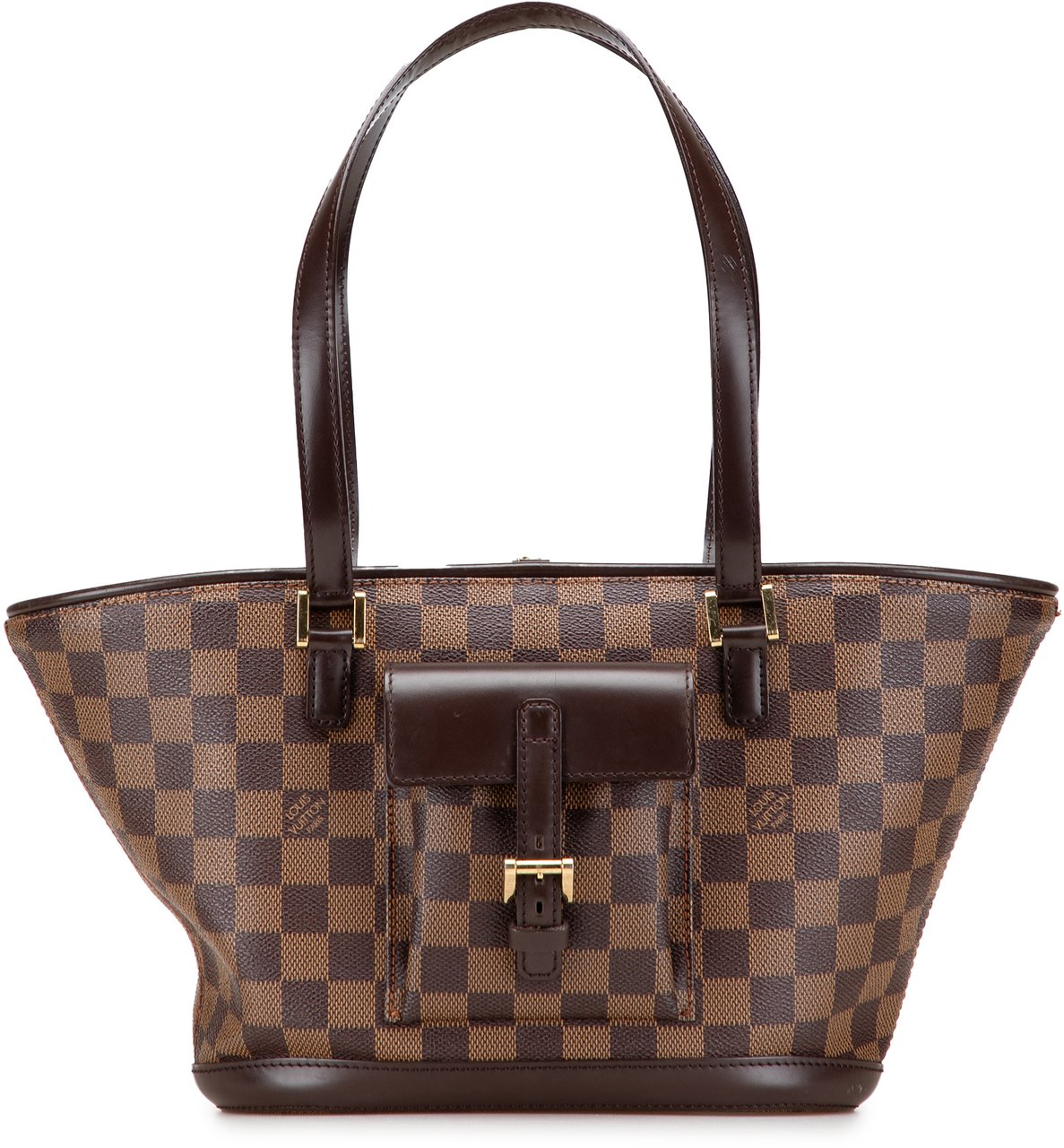 Louis Vuitton Damier Ebene Manosque PM Bruin