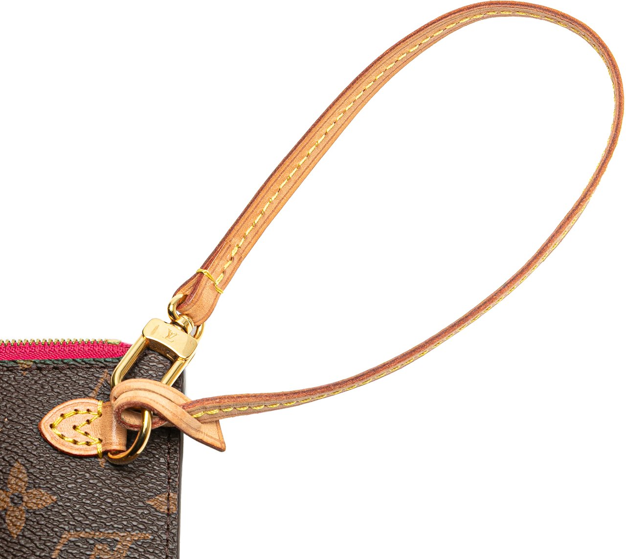 Louis Vuitton Monogram Neverfull Pouch Bruin