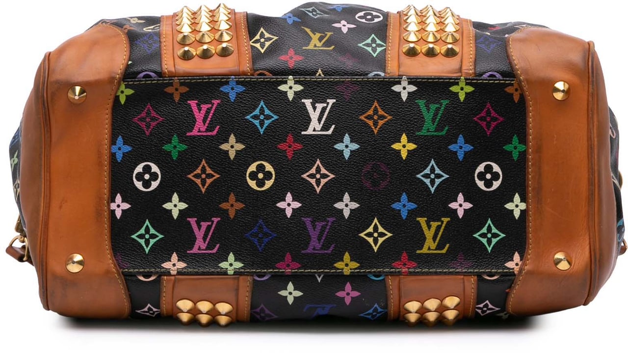 Louis Vuitton Monogram Multicolore Courtney MM Zwart