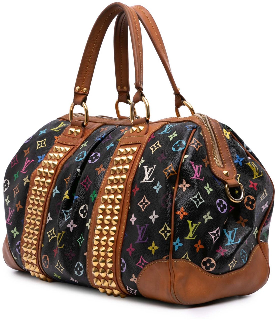 Louis Vuitton Monogram Multicolore Courtney MM Zwart
