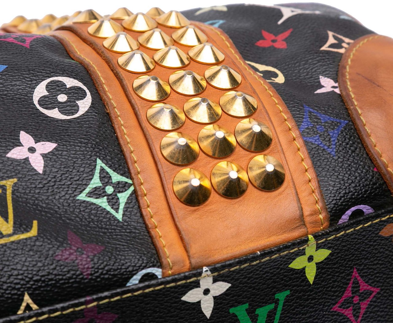 Louis Vuitton Monogram Multicolore Courtney MM Zwart
