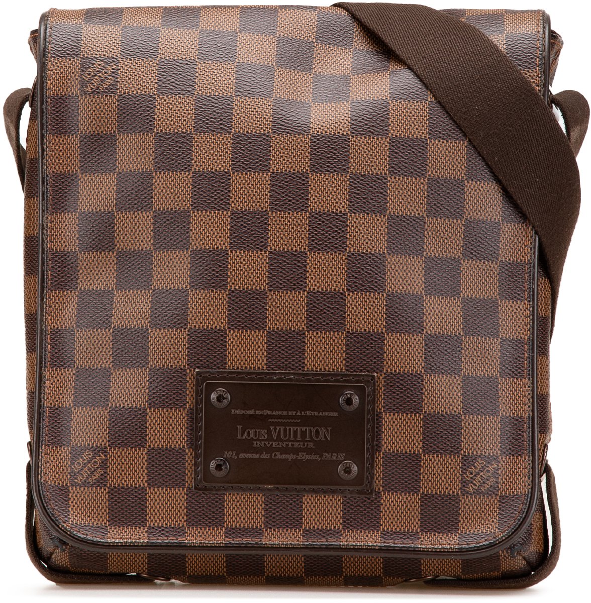 Louis Vuitton Damier Ebene Brooklyn PM Bruin