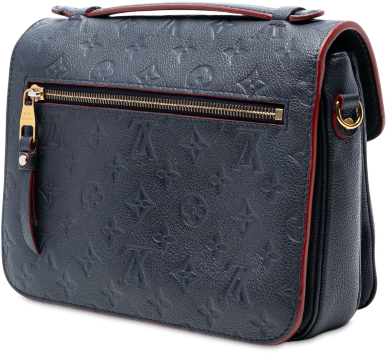Louis Vuitton Monogram Empreinte Pochette Metis Blauw