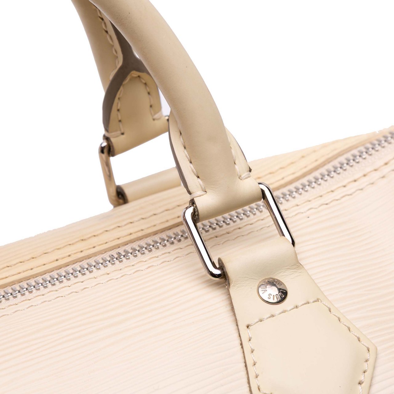 Louis Vuitton Epi Speedy 35 Wit