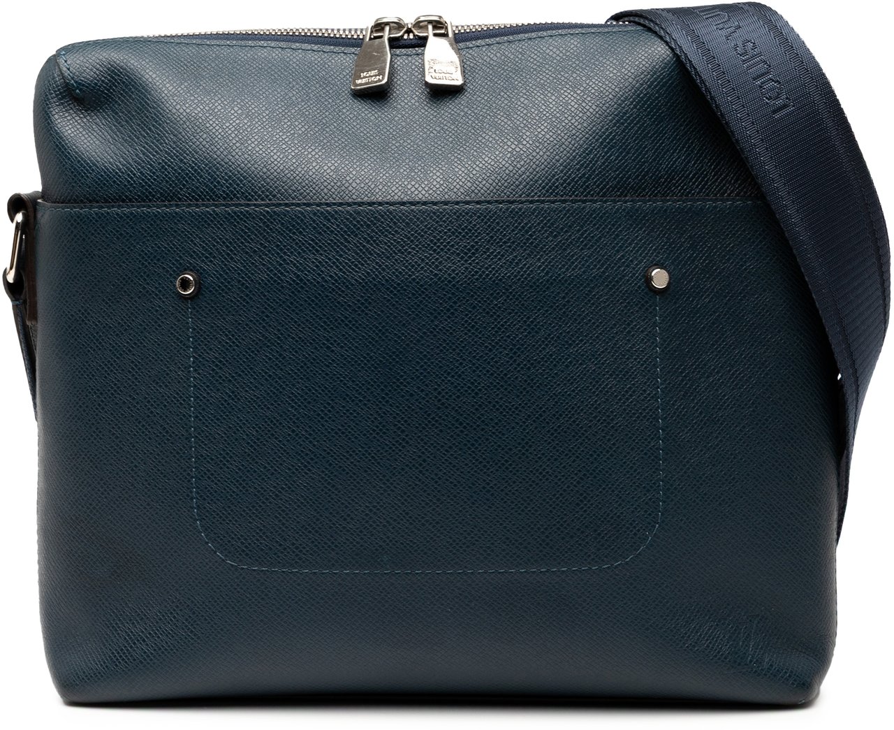 Louis Vuitton Taiga Grigori PM Blauw