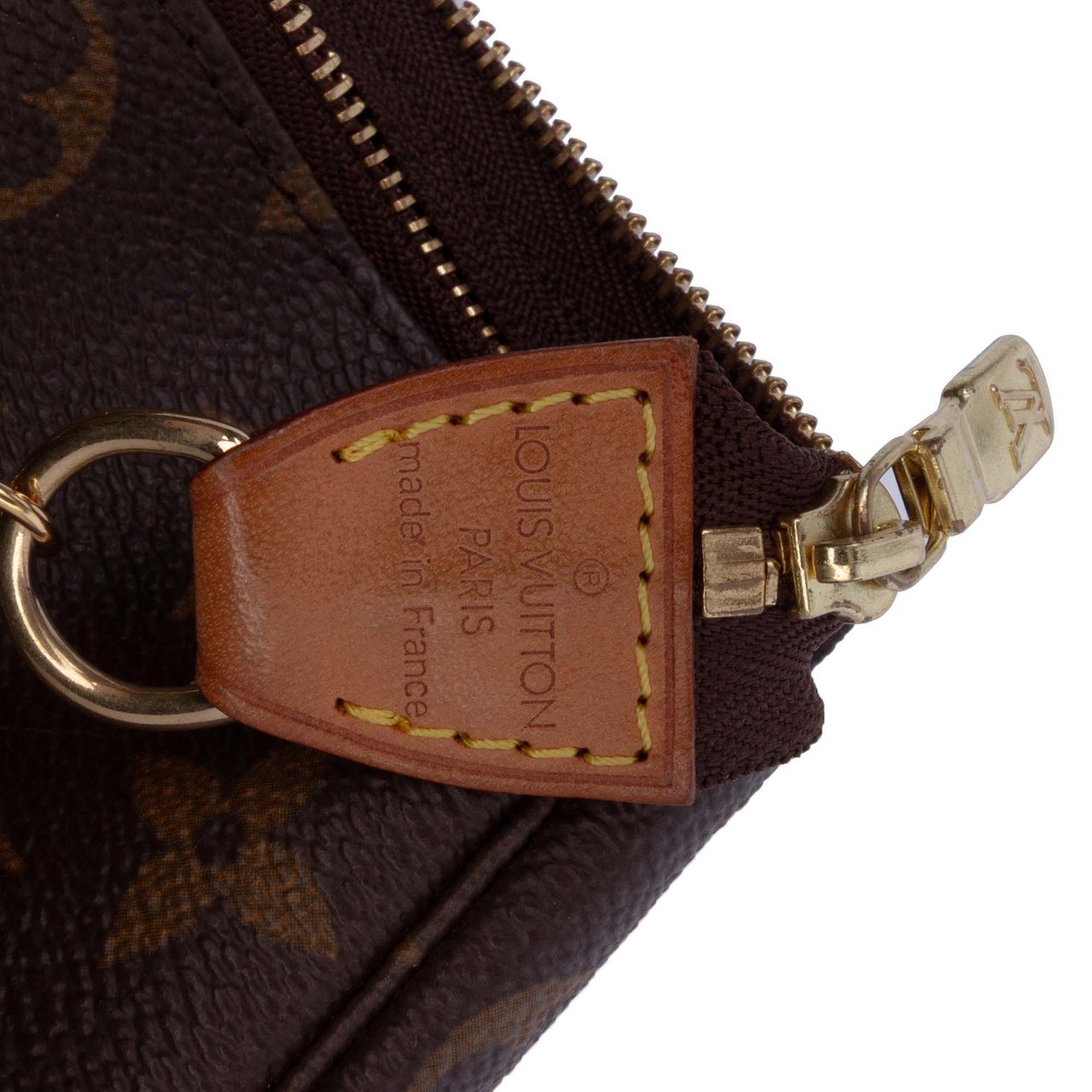 Louis Vuitton Monogram Mini Pochette Accessoires Bruin