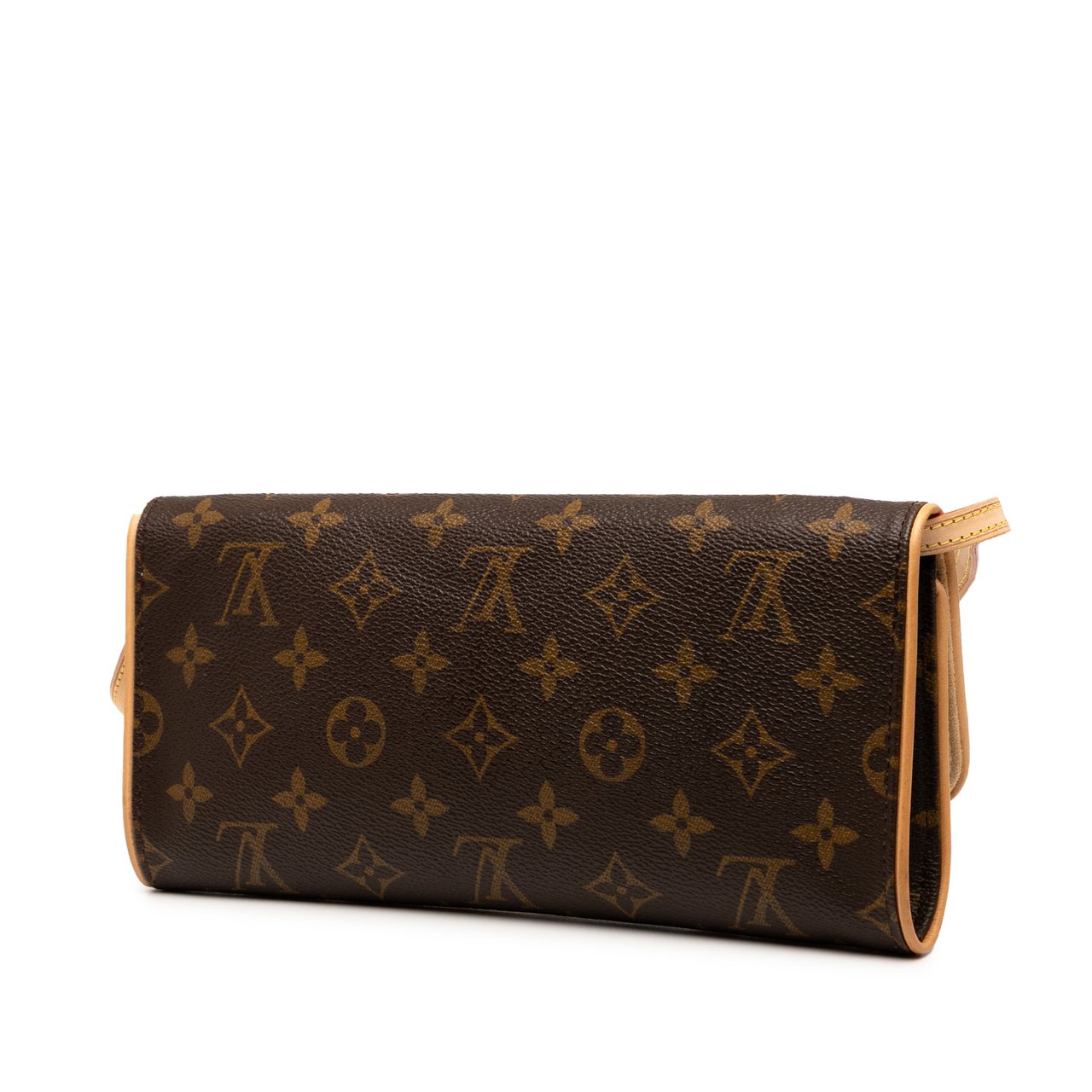 Louis Vuitton Monogram Pochette Twin GM Bruin