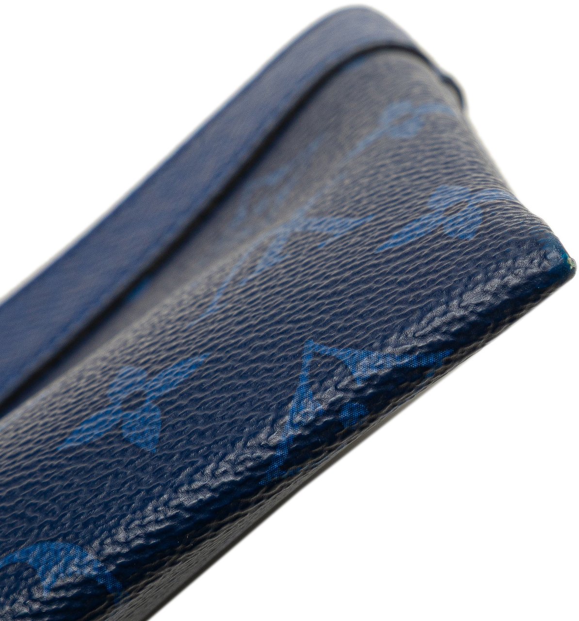 Louis Vuitton Monogram Taigarama Pochette Discovery PM Blauw