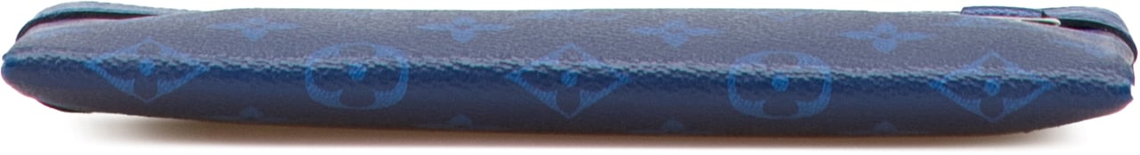Louis Vuitton Monogram Taigarama Pochette Discovery PM Blauw