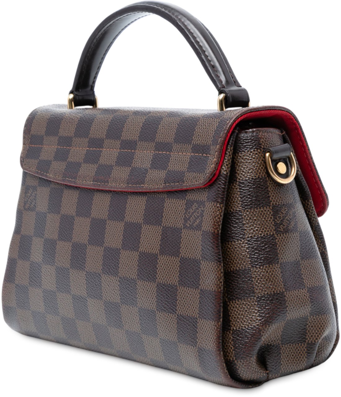 Louis Vuitton Damier Ebene Croisette Bruin