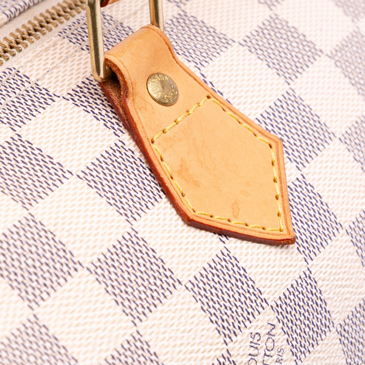 Louis Vuitton Damier Azur Speedy 30 Wit
