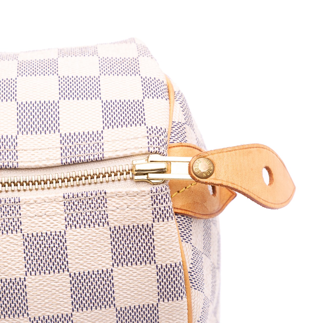 Louis Vuitton Damier Azur Speedy 30 Wit