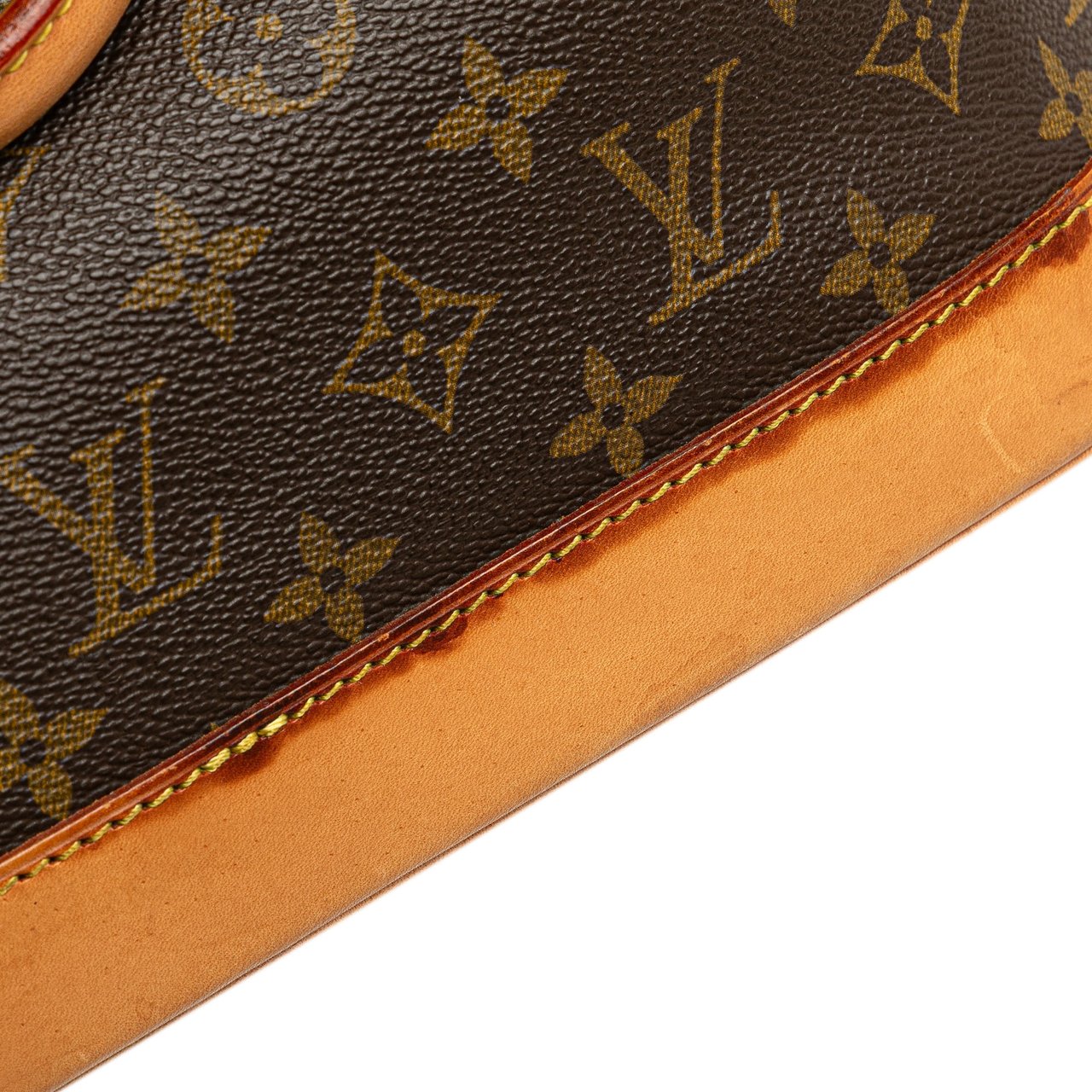 Louis Vuitton Monogram Alma PM Bruin