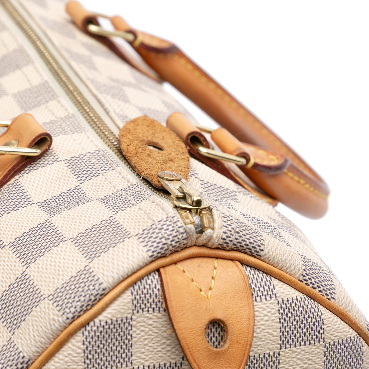 Louis Vuitton Damier Azur Speedy 30 Wit