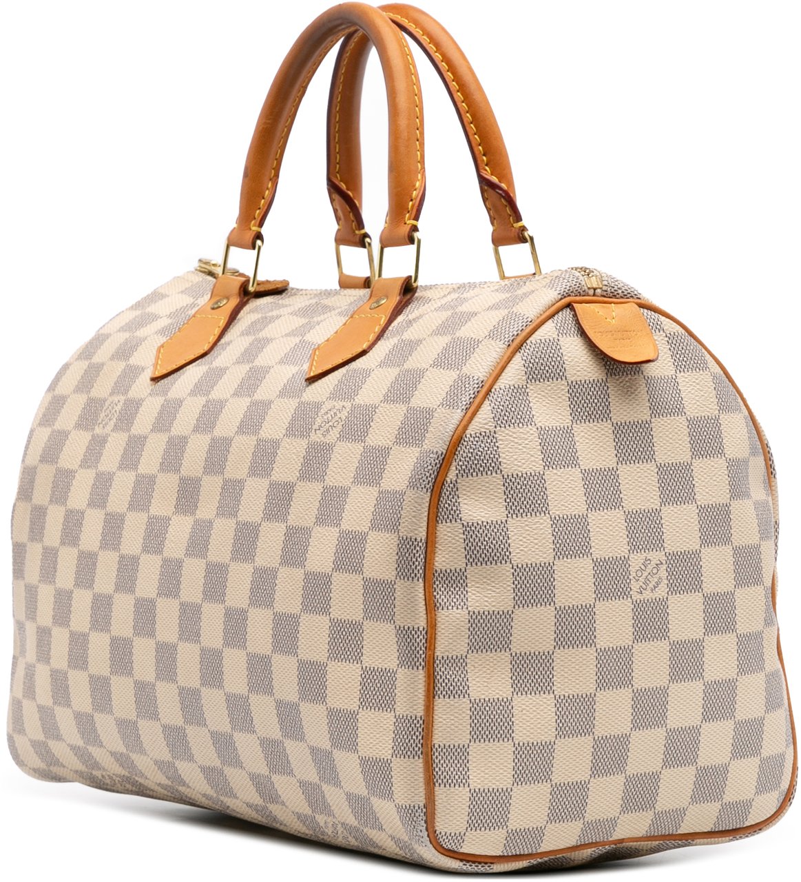 Louis Vuitton Damier Azur Speedy 30 Wit