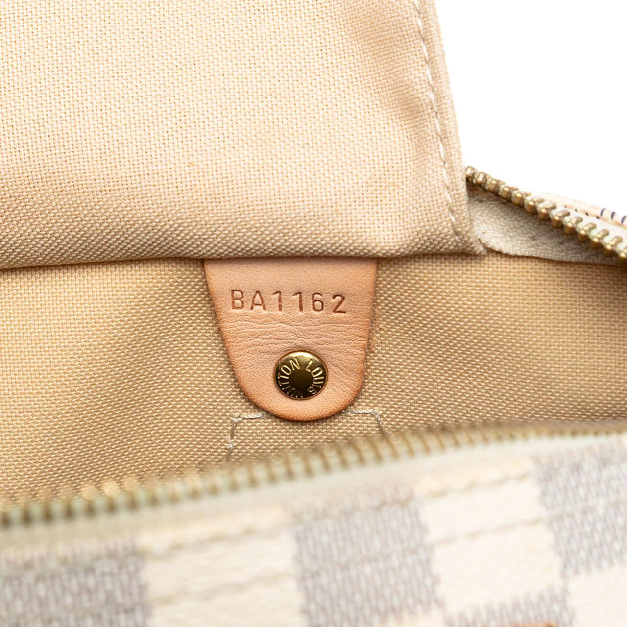 Louis Vuitton Damier Azur Speedy 30 Wit