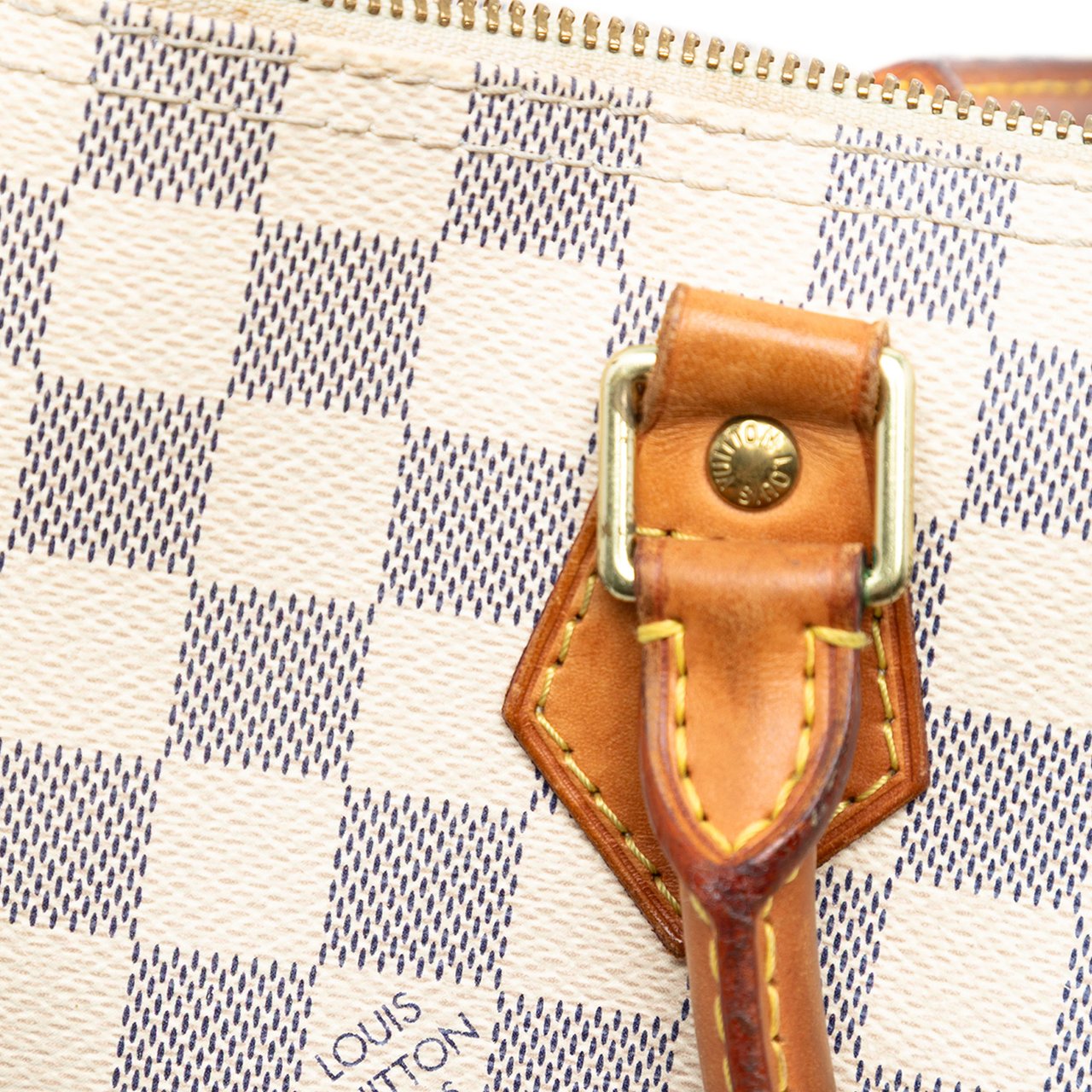 Louis Vuitton Damier Azur Speedy 30 Wit