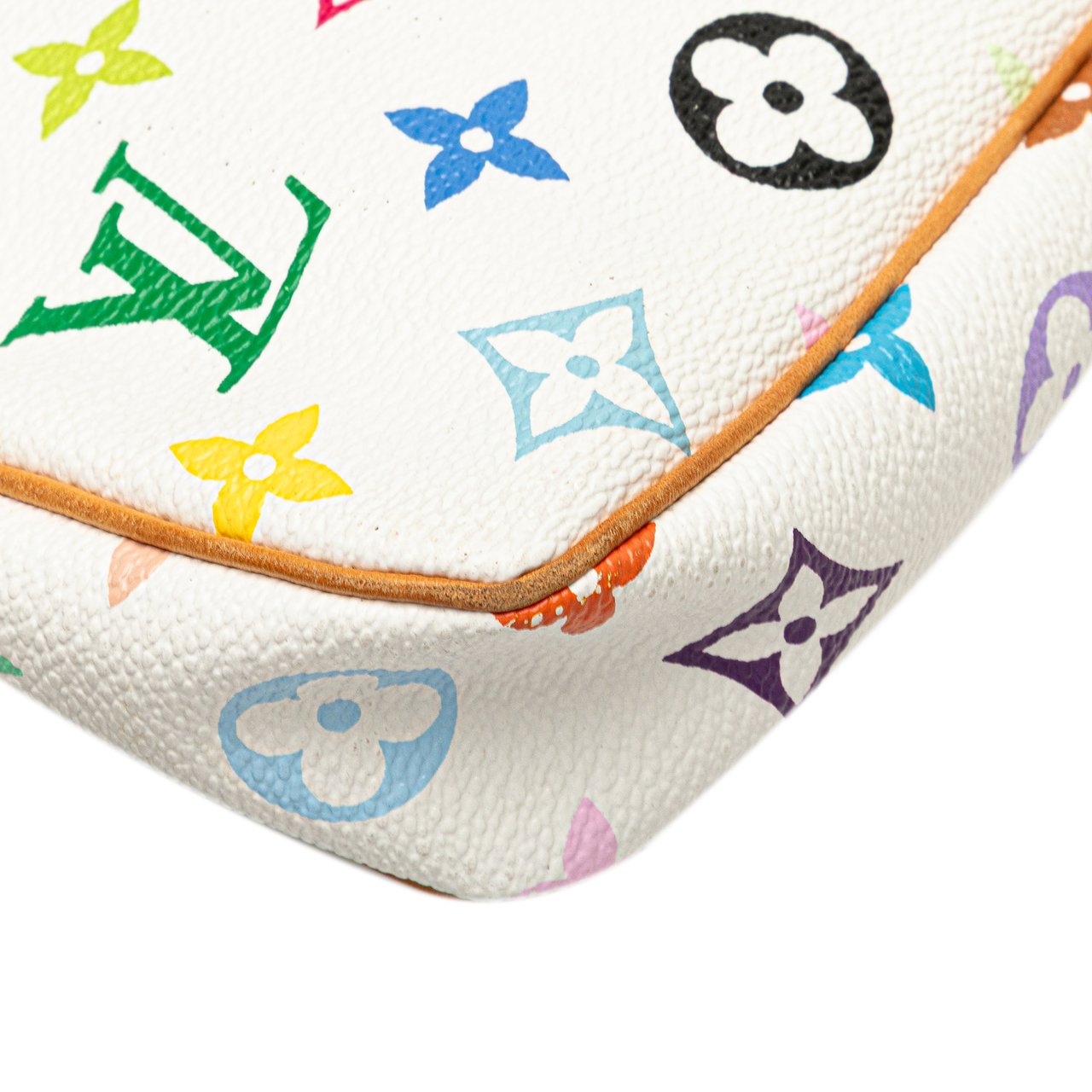 Louis Vuitton Monogram Multicolore Pochette Accessoires Wit
