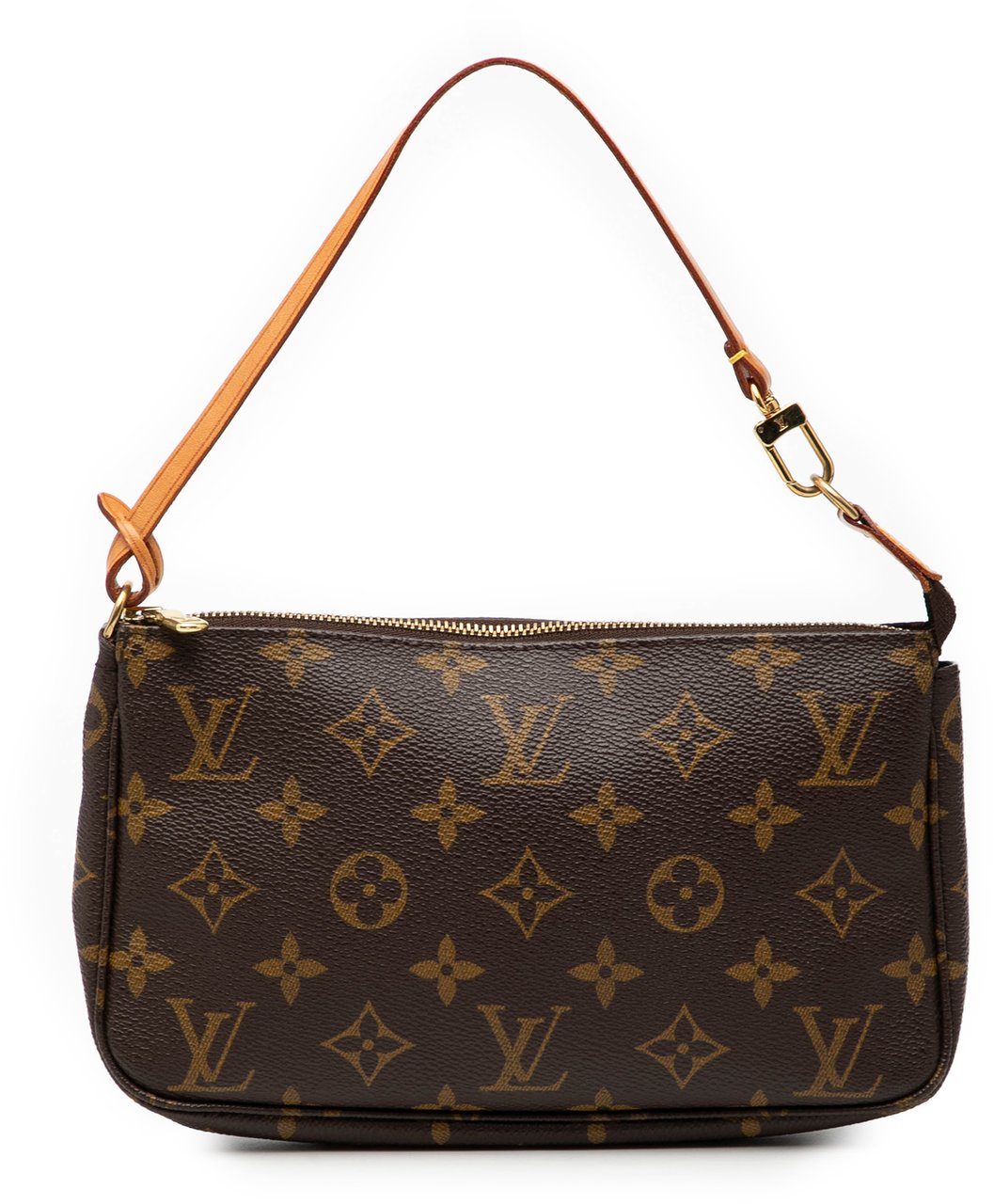 Louis Vuitton Monogram Pochette Accessoires Bruin