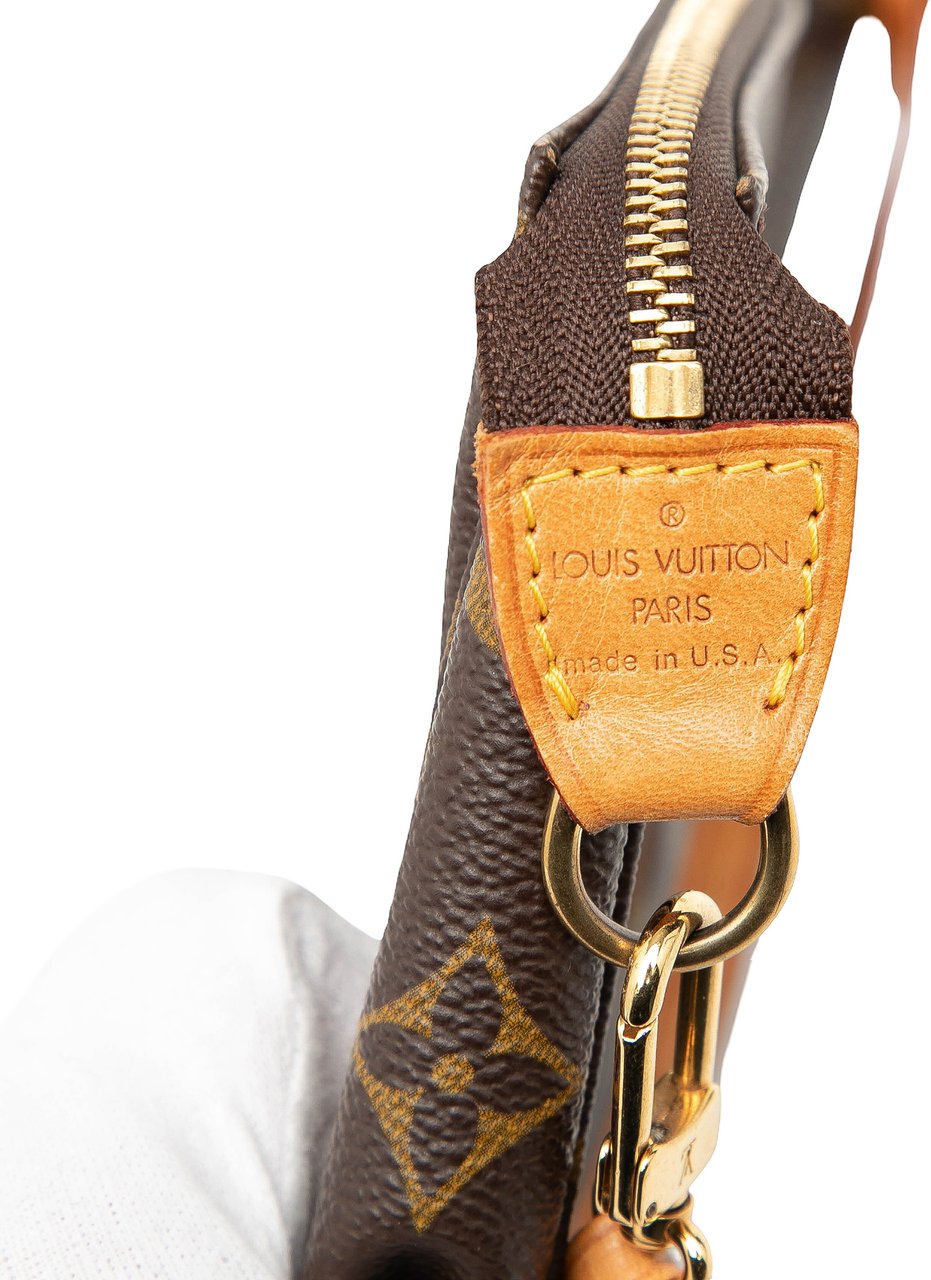 Louis Vuitton Monogram Pochette Accessoires Bruin