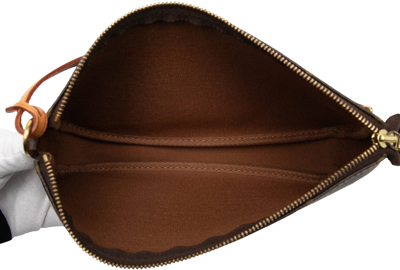 Louis Vuitton Monogram Pochette Accessoires Bruin