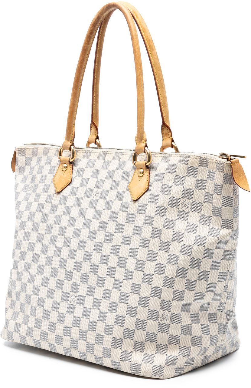 Louis Vuitton Damier Azur Saleya GM Wit