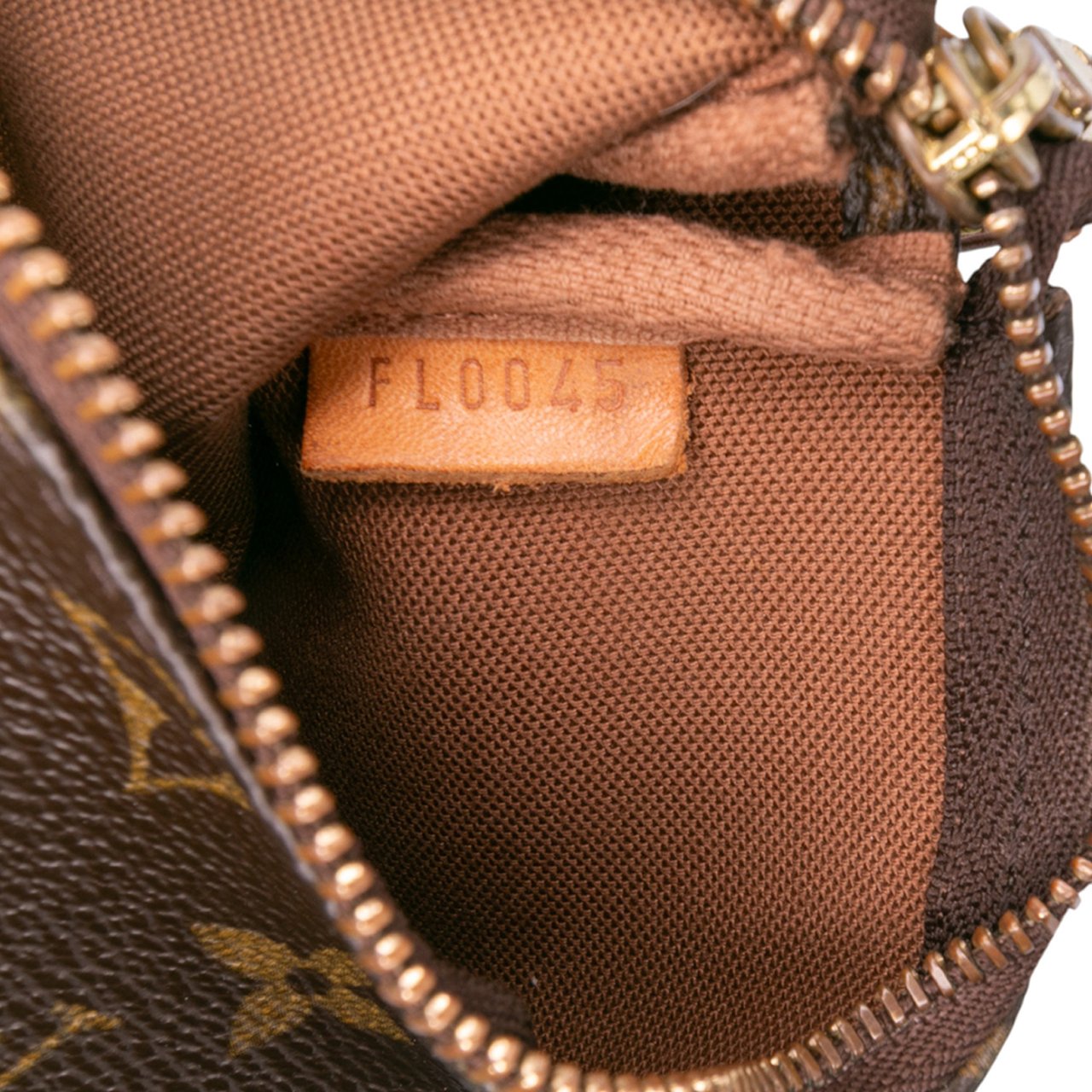 Louis Vuitton Monogram Mini Pochette Accessoires Bruin