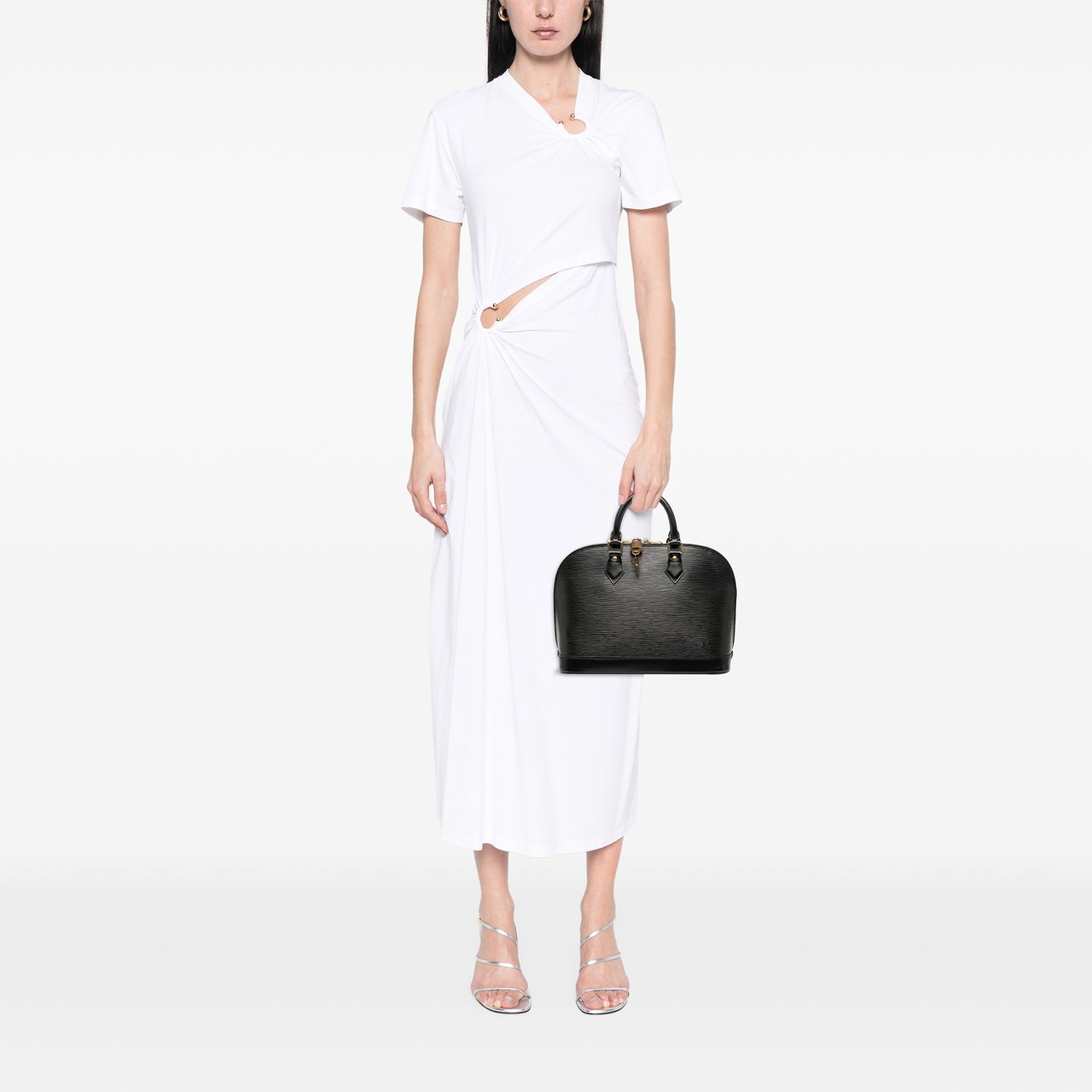 Louis Vuitton Epi Alma PM Zwart