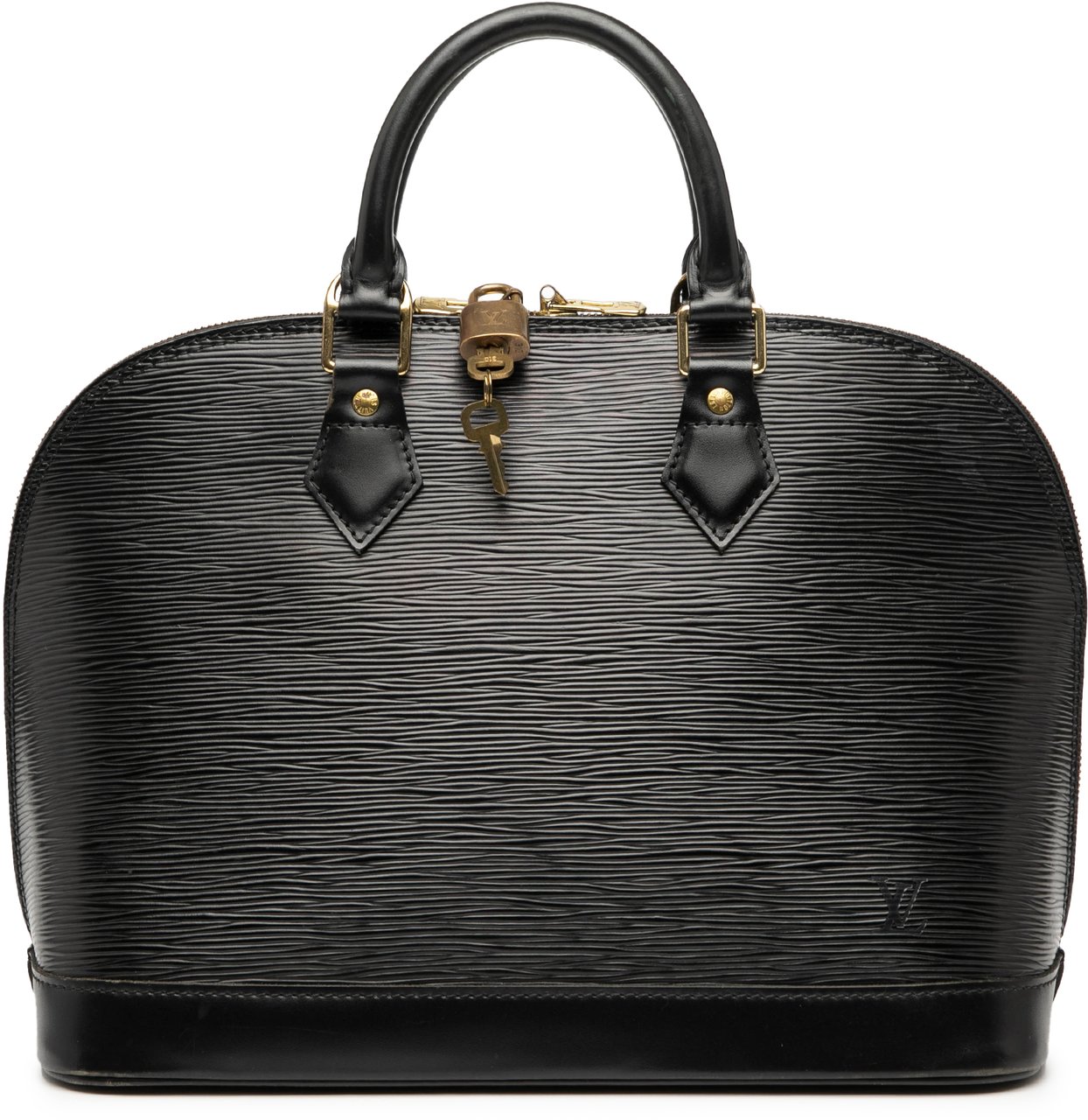 Louis Vuitton Epi Alma PM Zwart