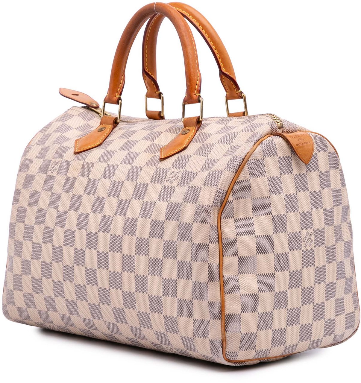 Louis Vuitton Damier Azur Speedy 30 Wit