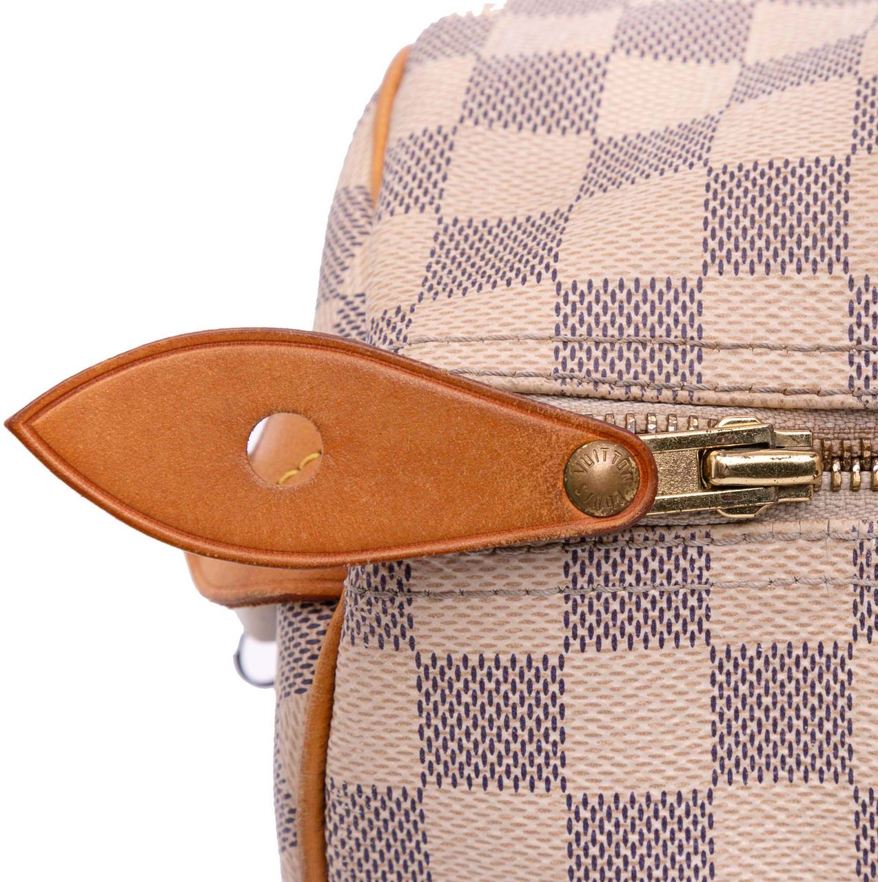 Louis Vuitton Damier Azur Speedy 30 Wit